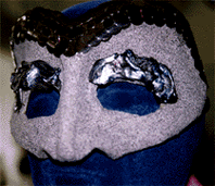 Lilac Commedia Mask
