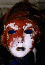 Red Head Mask