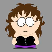 me as a South Park character